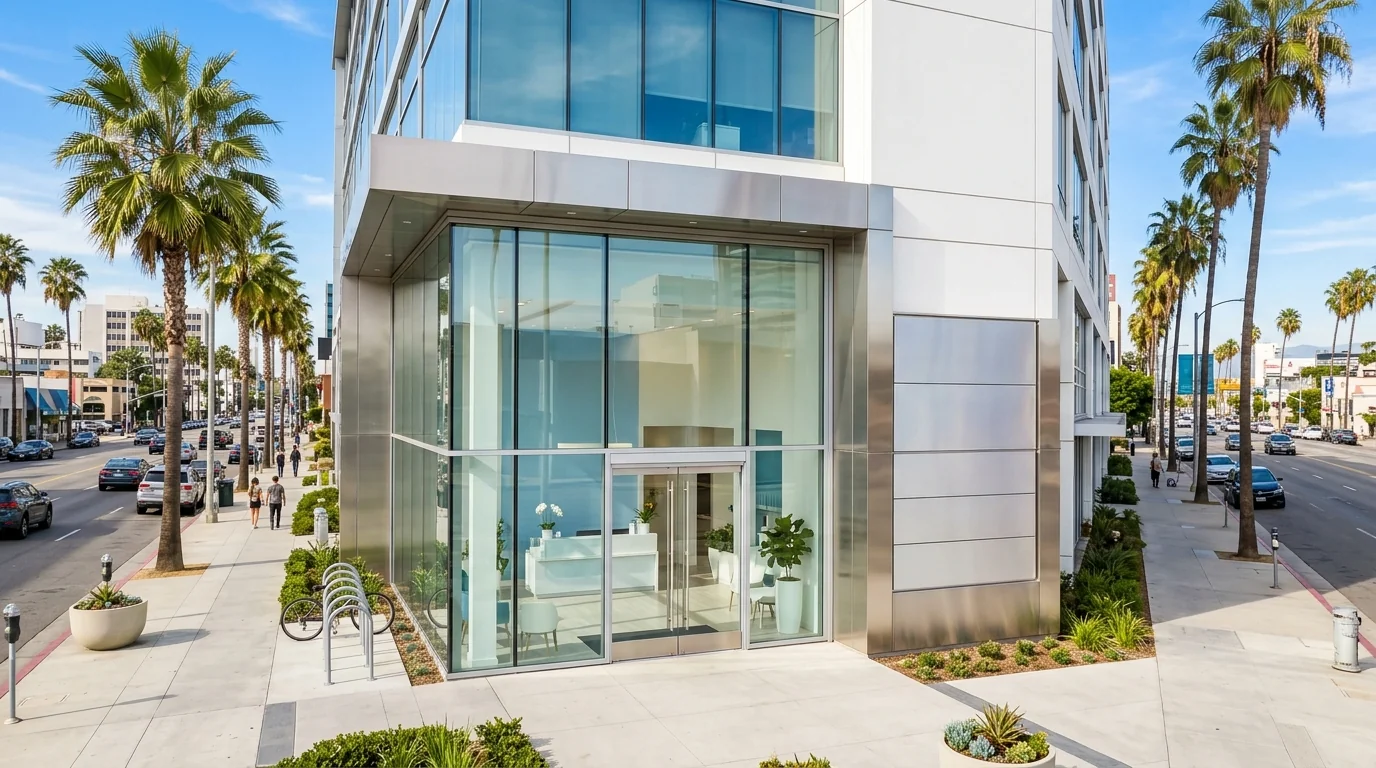 Baron Medical Group office on Wilshire Blvd, Los Angeles