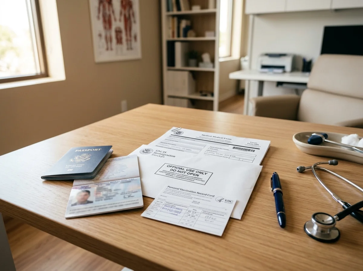 USCIS I-693 immigration medical exam documents